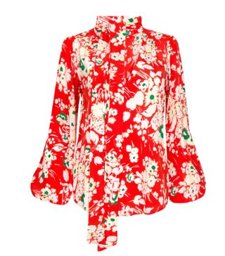 Rixo + Red Bunch Floral Blouse