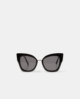 Zara + Oversize Cat Eye Sunglasses