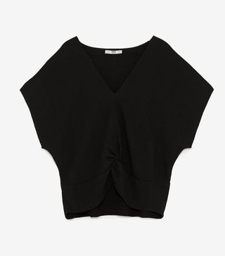 Zara + Knotted T-Shirt