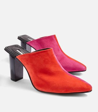 Topshop + Glow Two Tone Mules