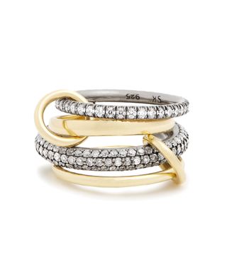 Spinelli Kilcollin + Vega Diamond, Silver & Yellow-Gold Ring