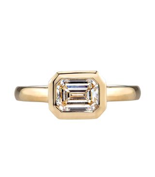 Single Stone + Emerald Cut Ring