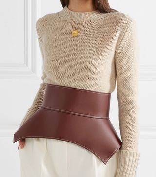 Loewe + Leather Waist Belt