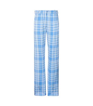 Victoria Beckham + Plaid Trousers