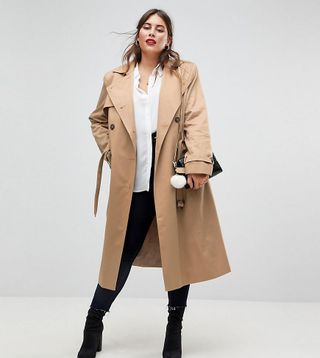 ASOS Curve + Longline Classic Trench