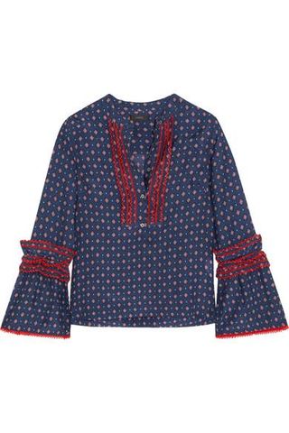 J.Crew + Ludwig Embroidered Blouse