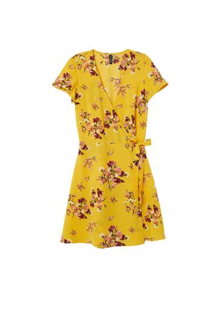 H&M + Floral Wrap Dress