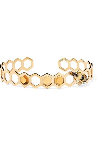 Delfina Delettrez + 9-Karat Gold Multi-Stone Cuff