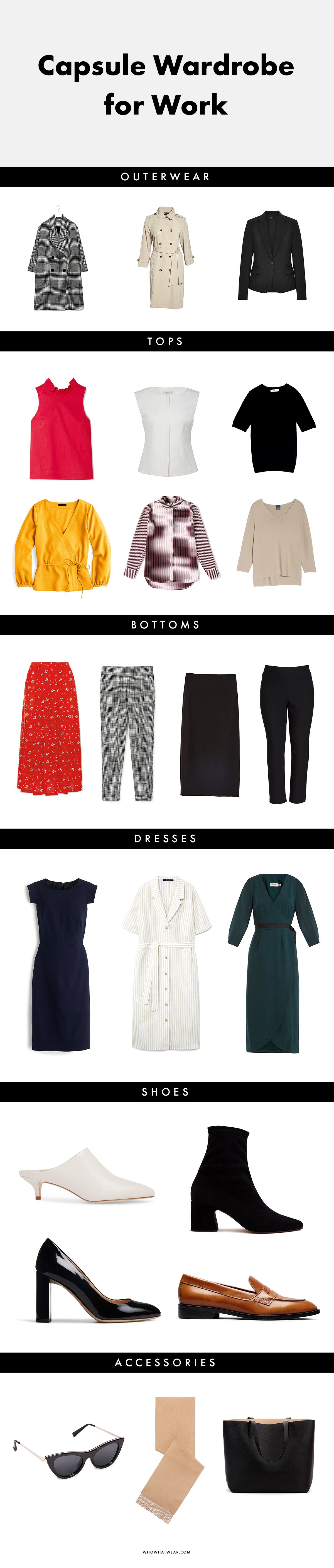 How To Build A Capsule Wardrobe For Work | Who What Wear