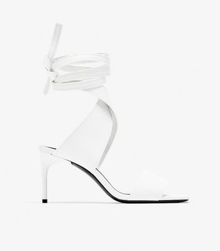 Zara + Leather High Heel Sandals