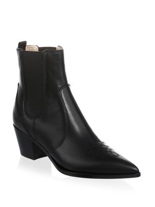 Gianvito Rossi + Western Leather Chelsea Boots