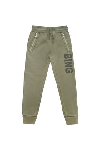 Anine Bing + Moto Joggers in Military