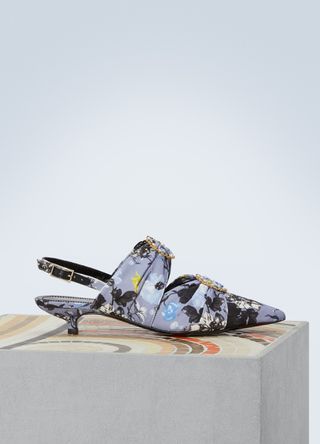 Erdem + Chelsea Printed Sandals