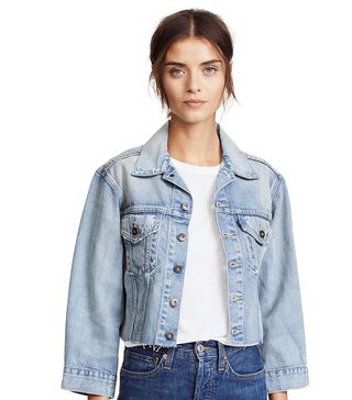 Levi's + LMC x SHOPBOP Cropped BF Trucker Jacket