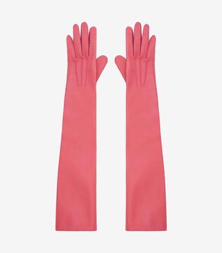 Alexander McQueen + Leather Gloves