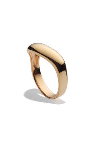 Agmes + Single Wave Ring