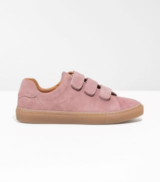 & Other Stories + Scratch Strap Suede Sneaker