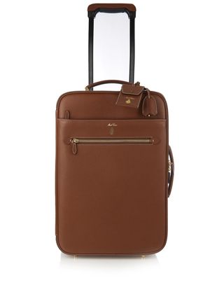 Mark Cross + Grained Leather Suitcase