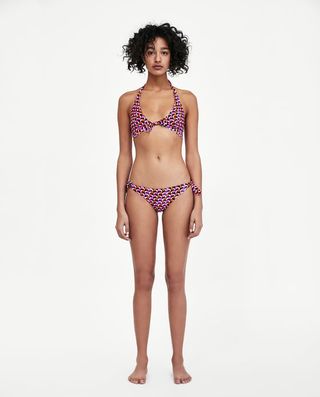 Zara + Halter Bikini Top