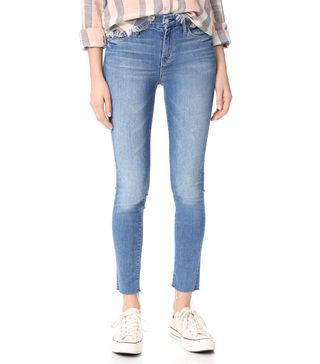 Mother + The Looker Ankle Fray Jeans