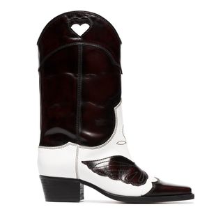 Ganni + Marilyn 45 Leather Boots