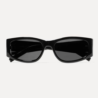 Saint Laurent + Square-Frame Acetate Sunglasses
