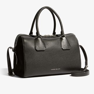 Karen Millen + Leather Box Bag