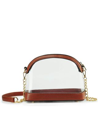 Hoxis + Clear Cross Body Bag