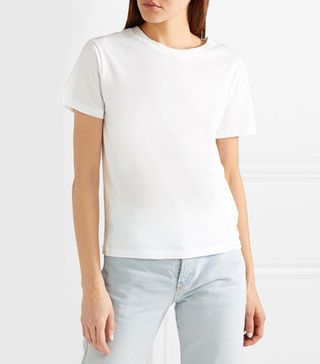 Saint Laurent + Cotton-Jersey T-Shirt