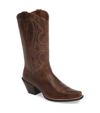 Ariat + Round Up D-Toe Western Boot