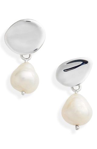 Faris + Sina Pearl Drop Earrings
