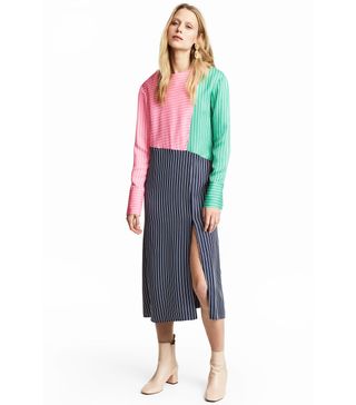 H&M + Color-Block Dress