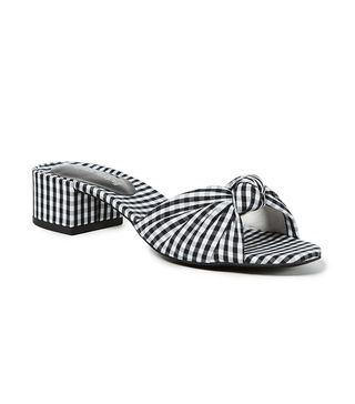 Jeffrey Campbell + Beaton Gingham Slides