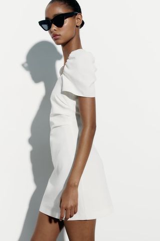 Zara + Linen Minidress