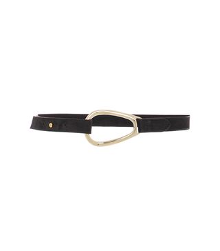 Maison Vaincourt + Oval Ring Leather Belt