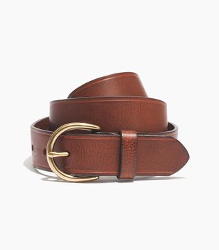 Madewell + Medium Perfect Leather Belt