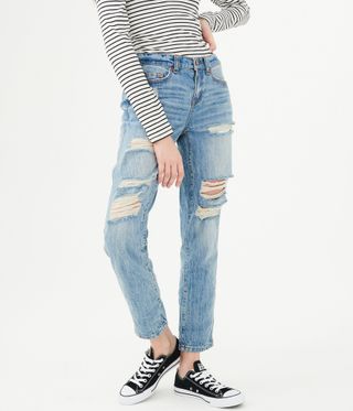 Aéropostale + Low-Rise Boyfriend Jean