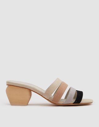 Intentionally Blank + Joy Sandal in Black Multi