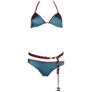 Chanel + Signature Bikini Swimsuit