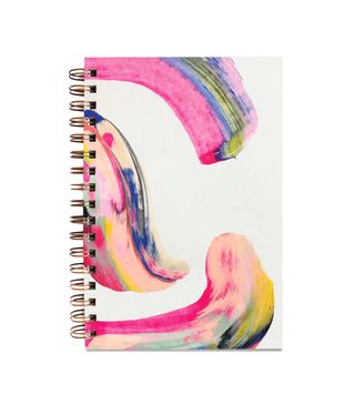 Moglea + Candy Swirl Hand Painted Notebook