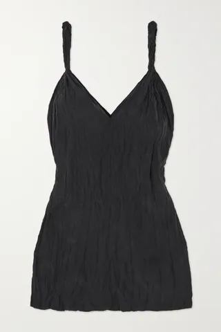 Toteme + Twisted Crinkled-Silk Camisole