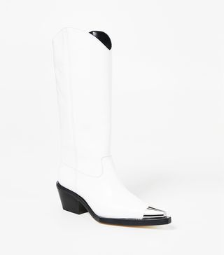 Helmut Lang + Tall Cowboy Boots