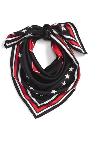 Givenchy + ‘17’ Square Silk Scarf