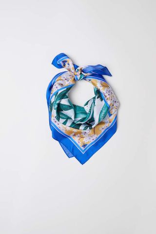 H&M + Silk Scarf