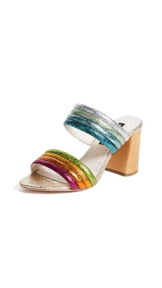 alice + olivia + Lori Double Strap Sandals
