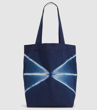 Eileen Fisher + Organic Cotton Shibori Tote Bag