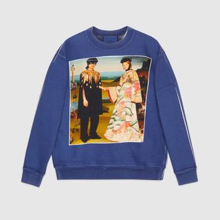 Gucci + #GucciHallucination Print Sweatshirt
