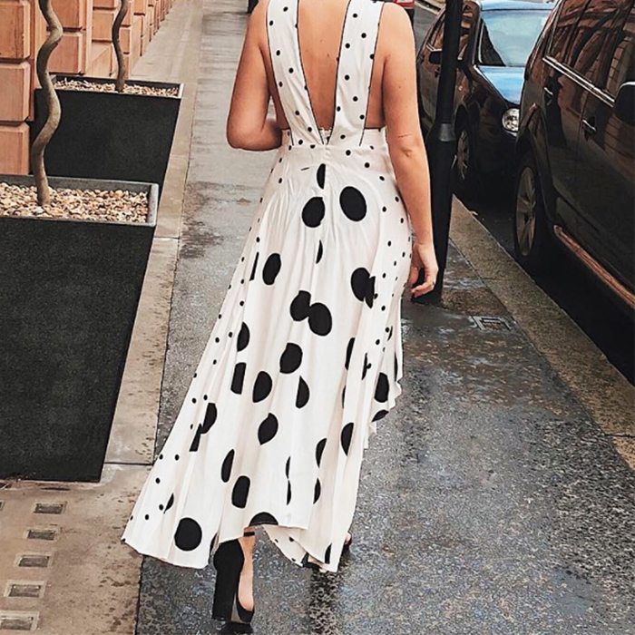 Topshop spotted midi on sale dress