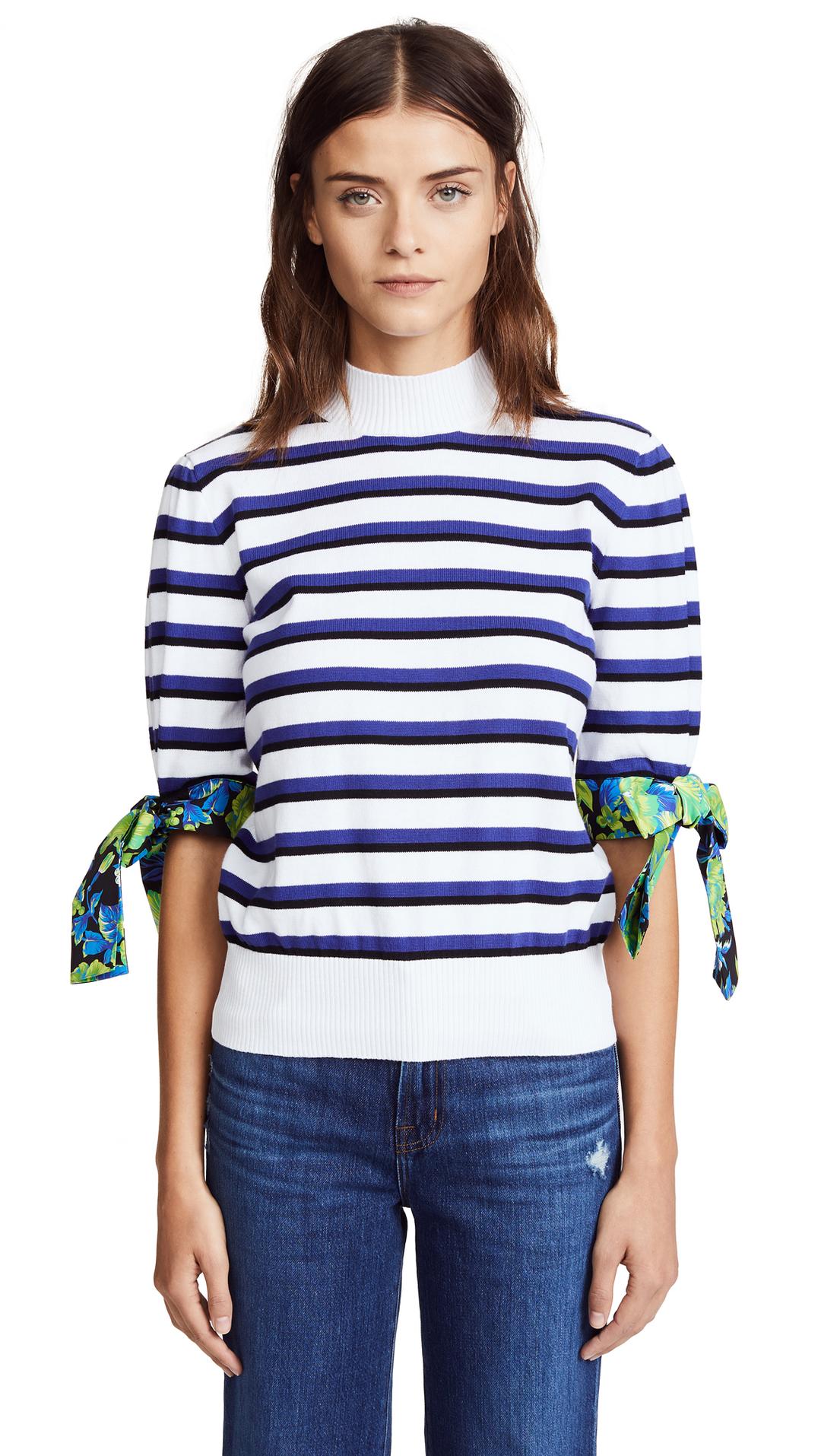 MSGM + Knit Stripe Sweater