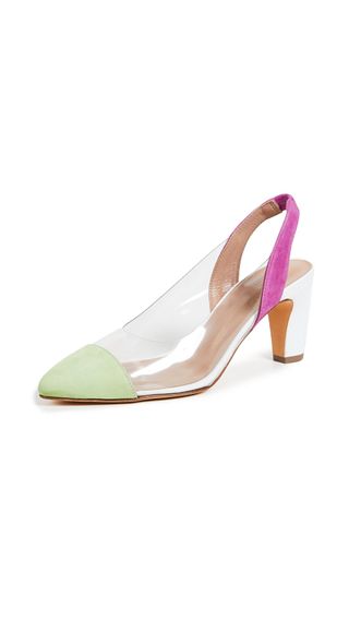 Maryam Nassir Zadeh + Vivir Slingback Pumps